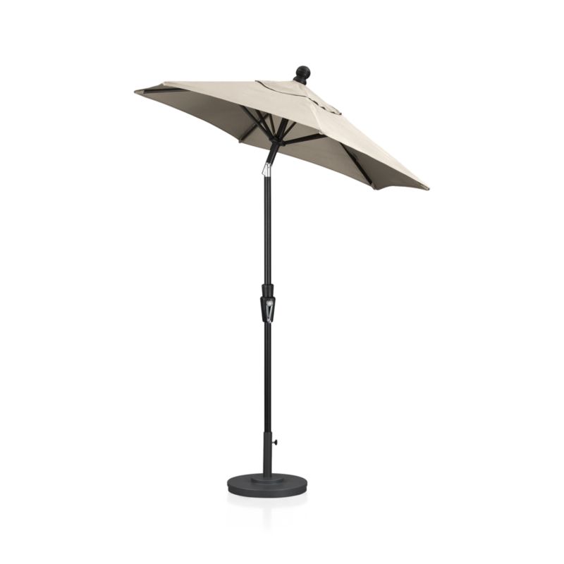 6' Round Tilt Black High Dining Outdoor Patio Umbrella Frame - image 5 of 6