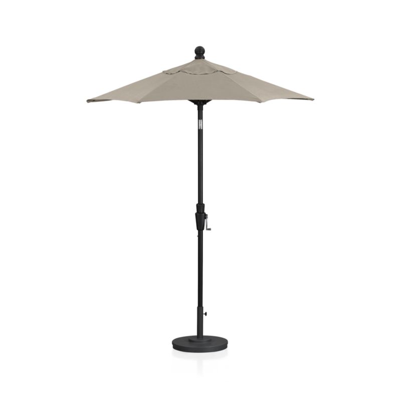 6' Round Tilt Black High Dining Outdoor Patio Umbrella Frame - image 4 of 6