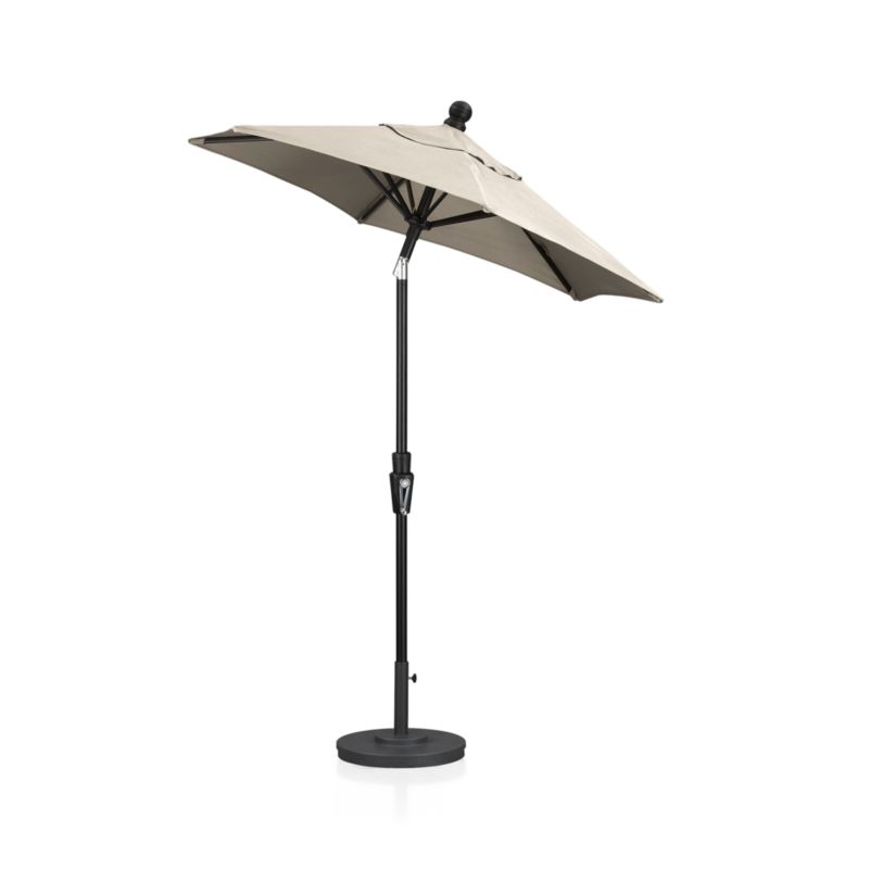 6' Round Tilt Black Outdoor Patio Umbrella Frame - image 5 of 6