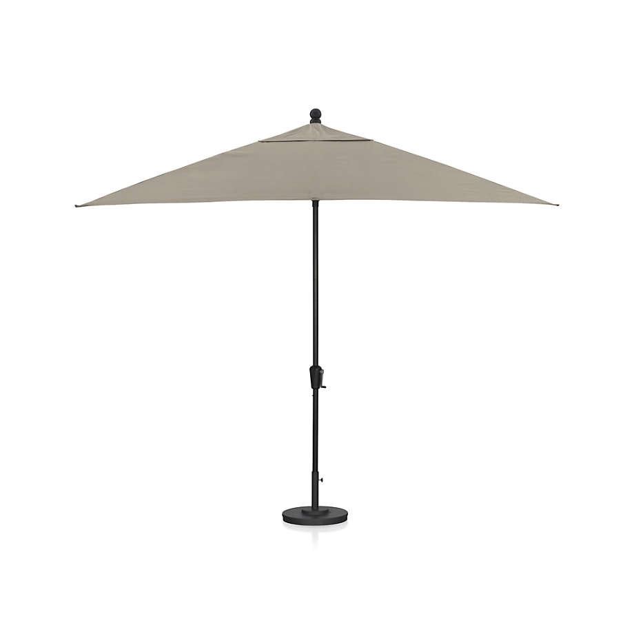 Crate&Barrel Rectangular Black Outdoor Patio Umbrella Frame Yorkdale Mall