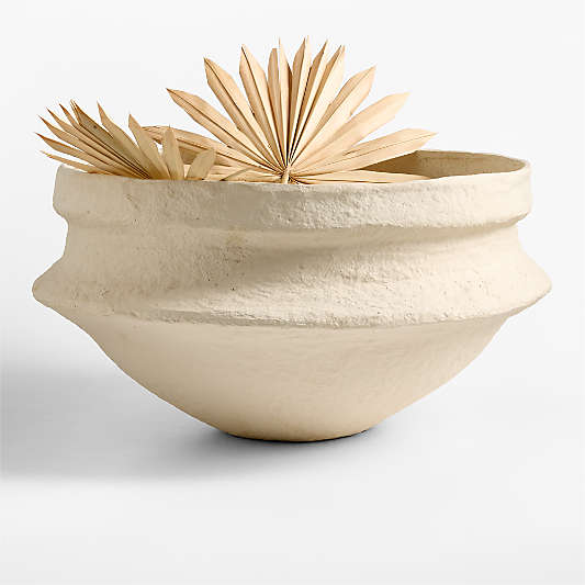 Marla Paper Mache Decorative Bowl