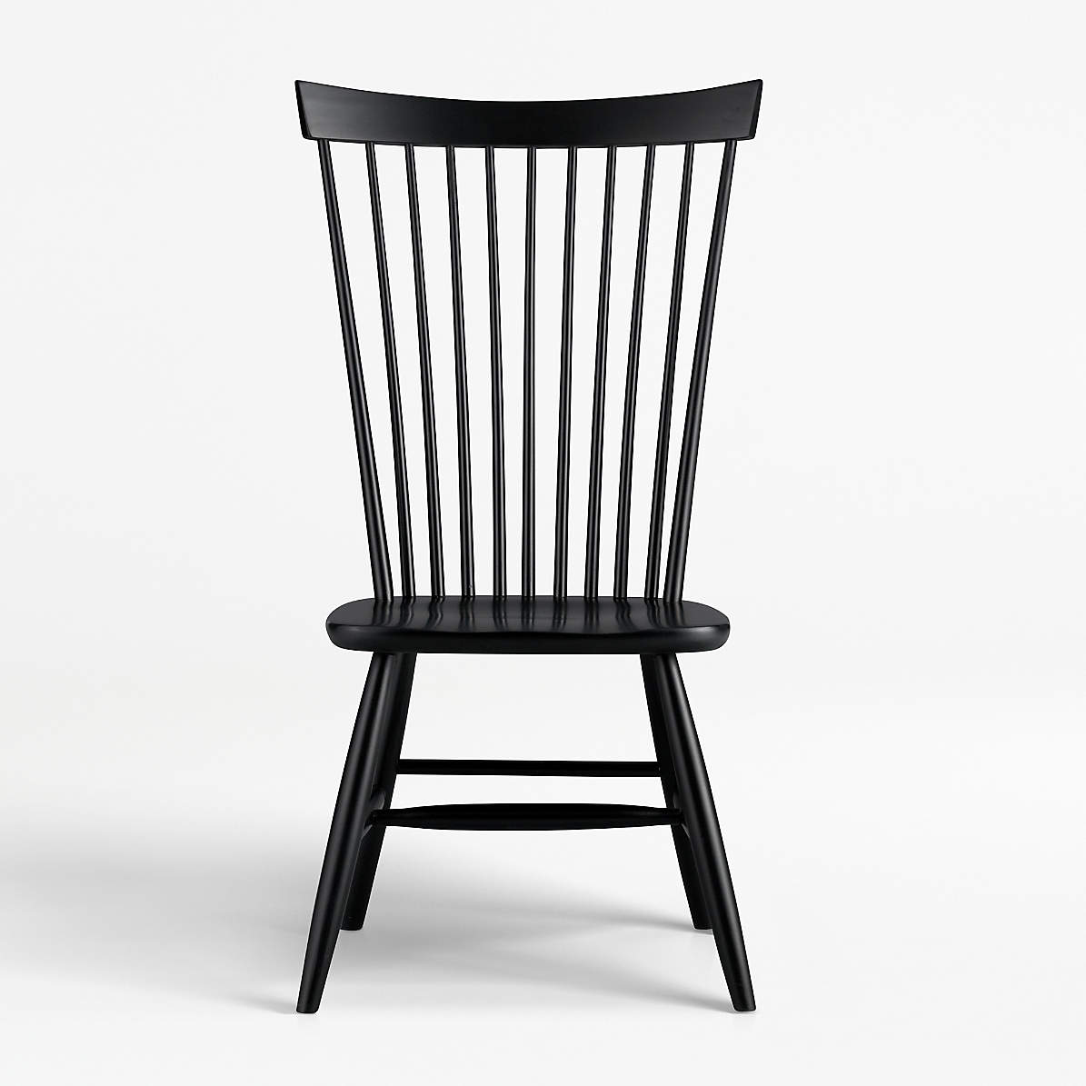 Marlow Ii Black Maple Dining Chair, Black And Wood Dining Chairs