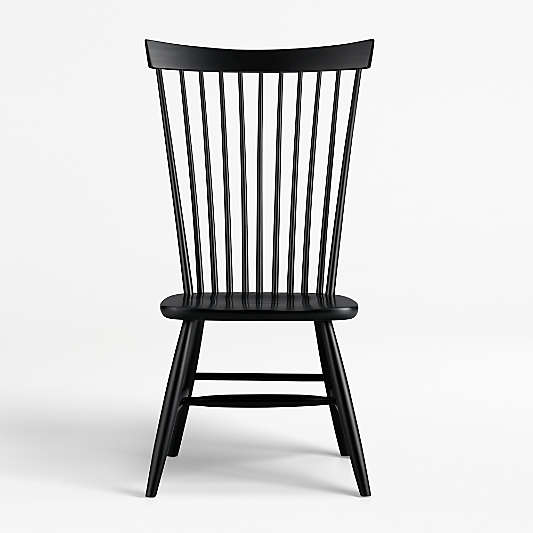 Black Wood Dining Chairs Crate & Barrel Canada