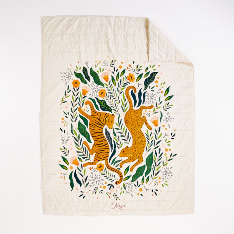 Marrakech Tiger Kids Twin Quilt - image 5 of 13