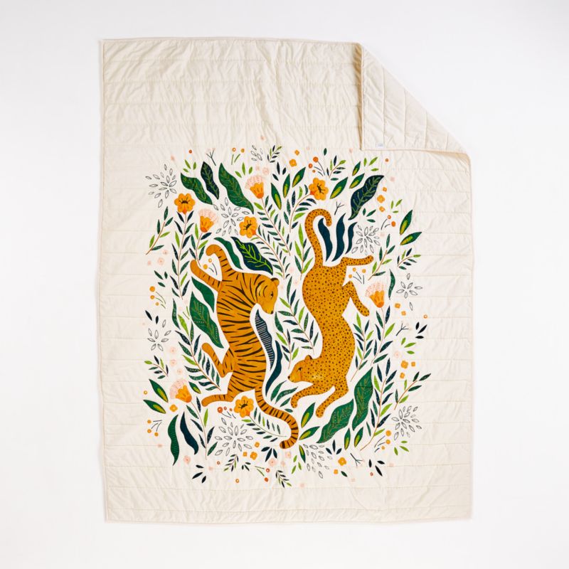 Marrakech Tiger Kids Twin Quilt