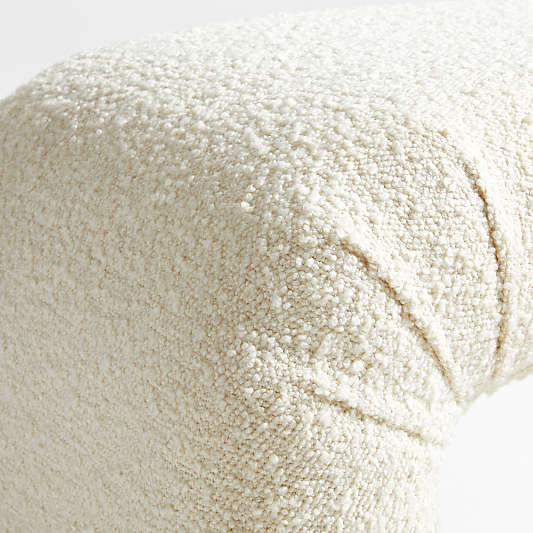 Martini Boucle Backless Counter Stool by Leanne Ford