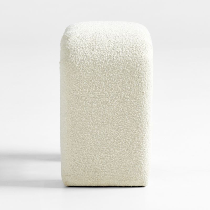 Martini Boucle Backless Counter Stool by Leanne Ford - image 4 of 7