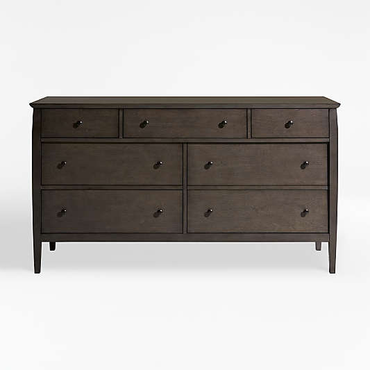 Mason Shadow 7-Drawer Grey Dresser