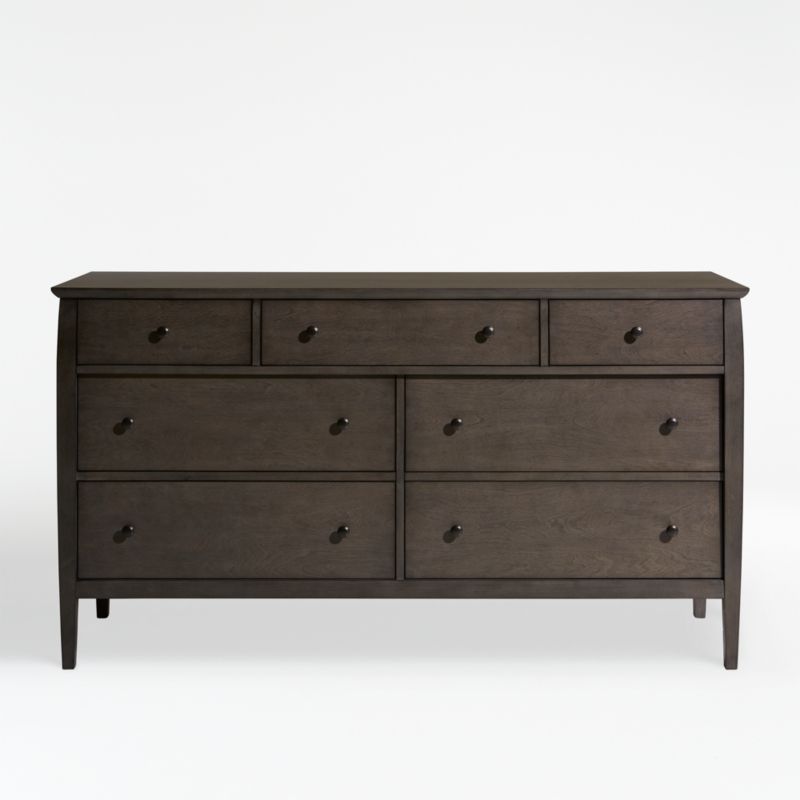 Mason Shadow 7-Drawer Grey Dresser