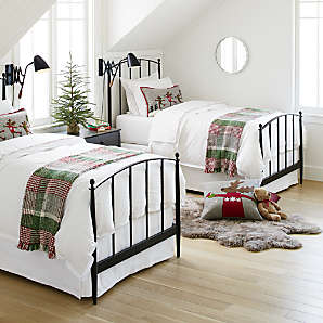 Metal Bed Frames Metal Bed Frames with Headboards Crate Barrel