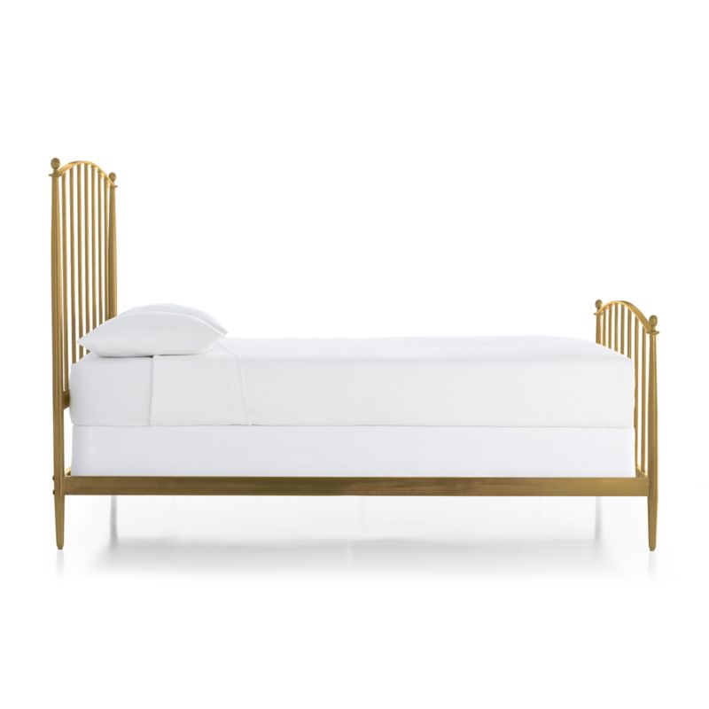 Mason Brass Queen Bed