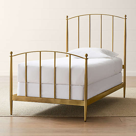 Mason Brass Twin Bed