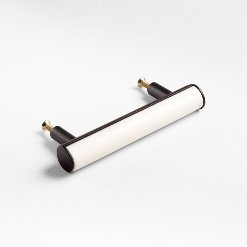 Mason Marble Hardware 4" Black Bar Pull