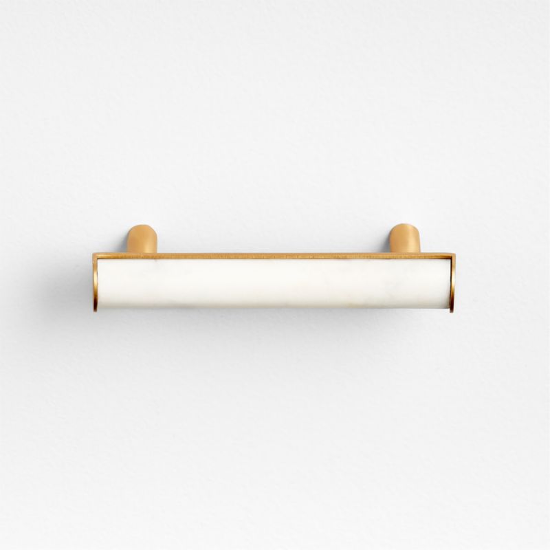 Mason Marble Hardware 3" Brass Bar Pull