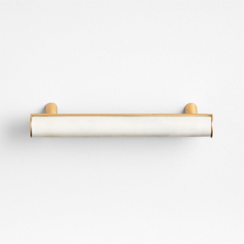 Mason Marble Hardware 4" Brass Bar Pull