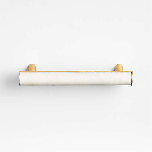 Mason Marble Hardware 4" Brass Bar Pull