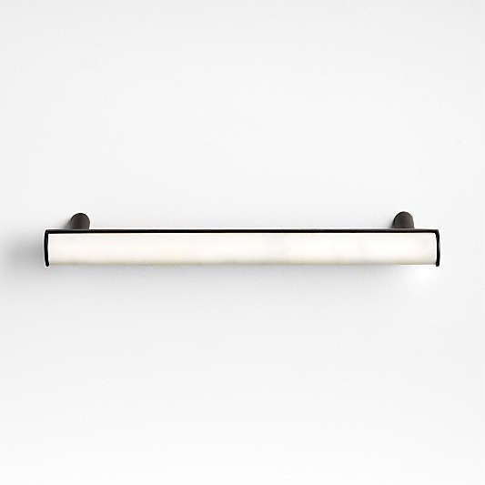 Mason Marble Hardware 6" Black Bar Pull