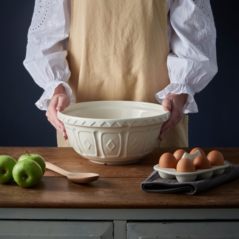 Mason Cash Cream Mixing Bowl Size 12, 11.75" - image 4 of 6