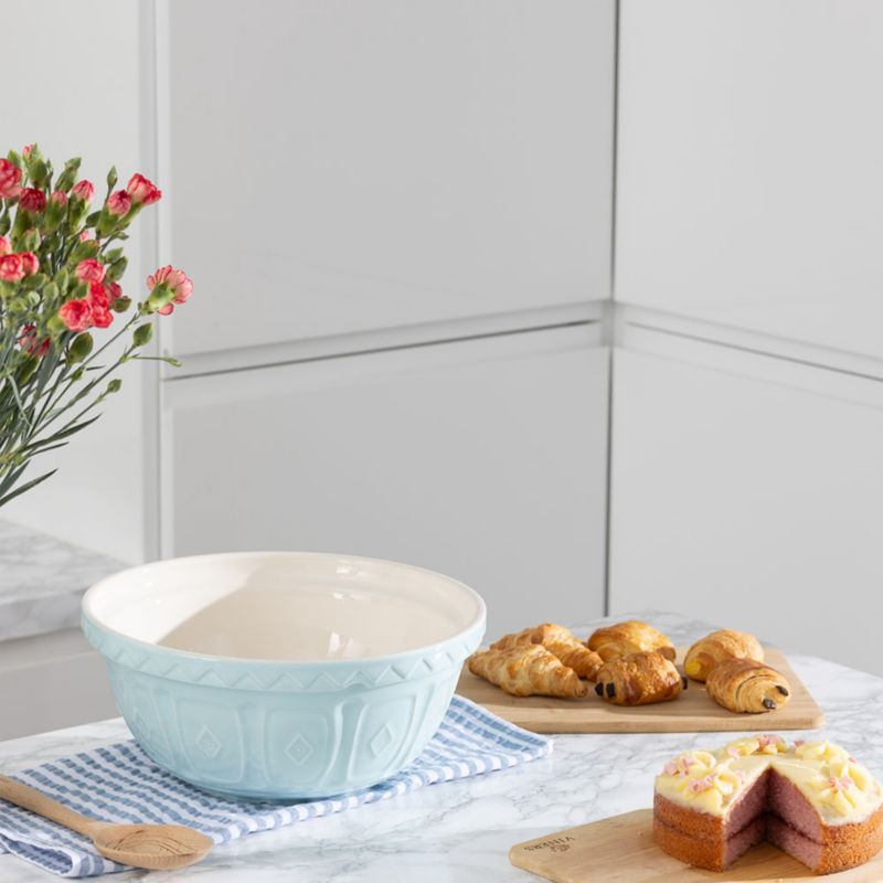 Mason Cash Powder Blue Mixing Bowl Size 12, 11.75" - image 2 of 5
