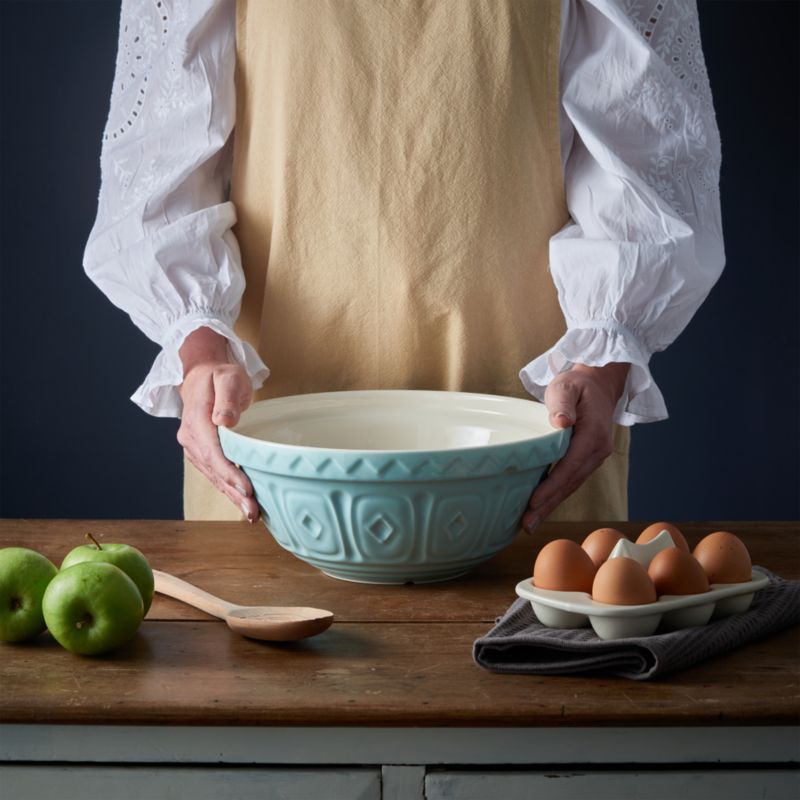 Mason Cash Powder Blue Mixing Bowl Size 18, 11" - image 3 of 4