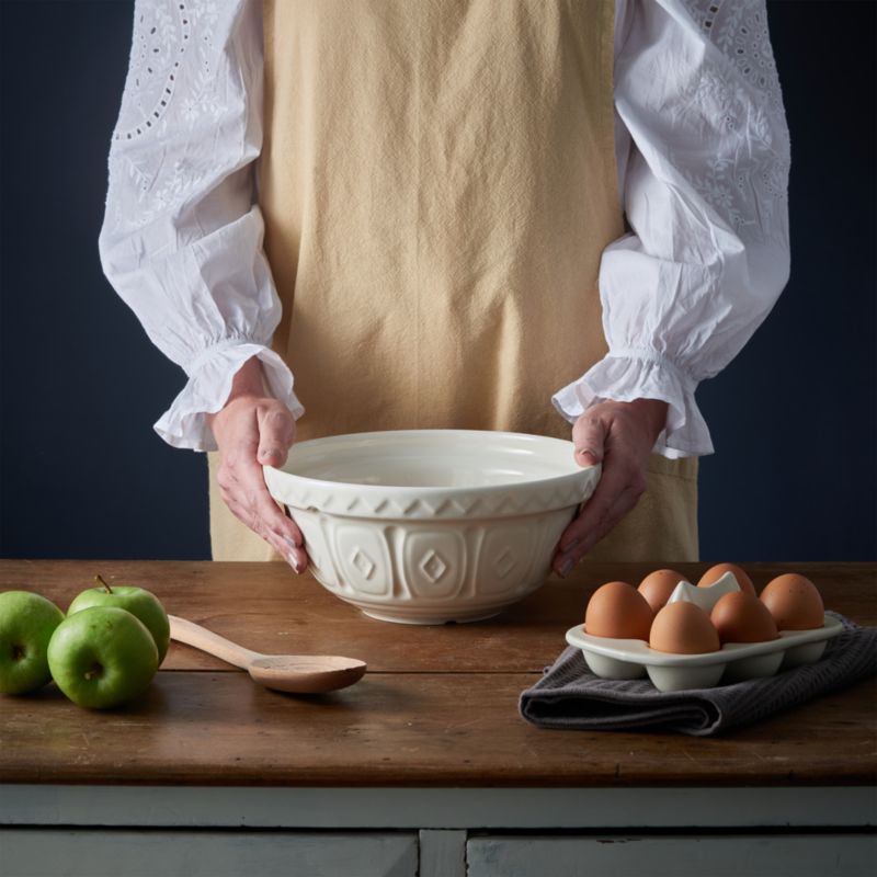 Mason Cash Cream Mixing Bowl Size 24, 9.75" - image 5 of 6