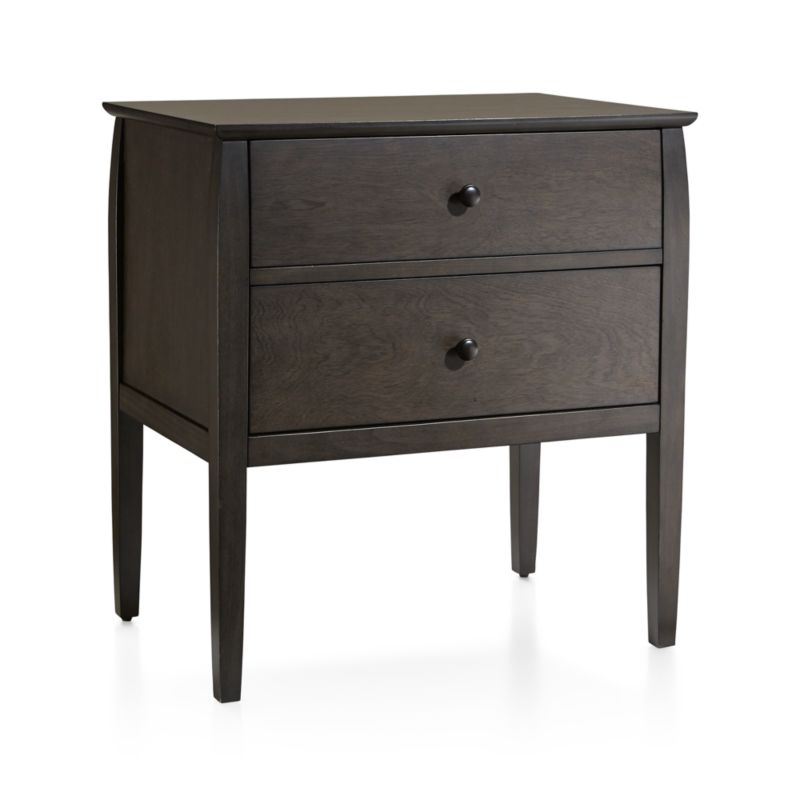 Mason Shadow 2-Drawer Grey Nightstand - image 6 of 7