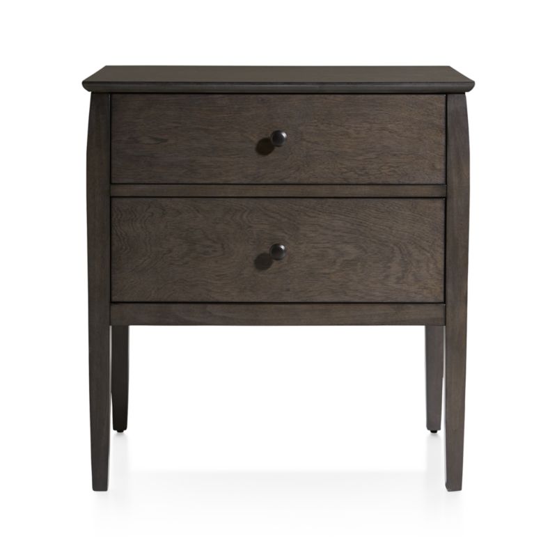 Mason Shadow 2-Drawer Grey Nightstand - image 5 of 7