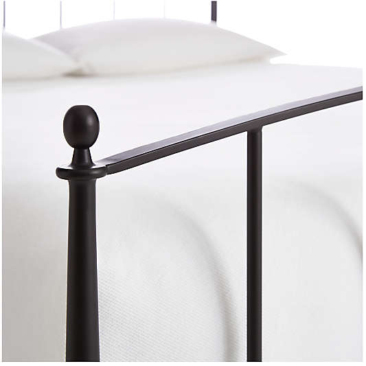Mason Arched Metal King Bed