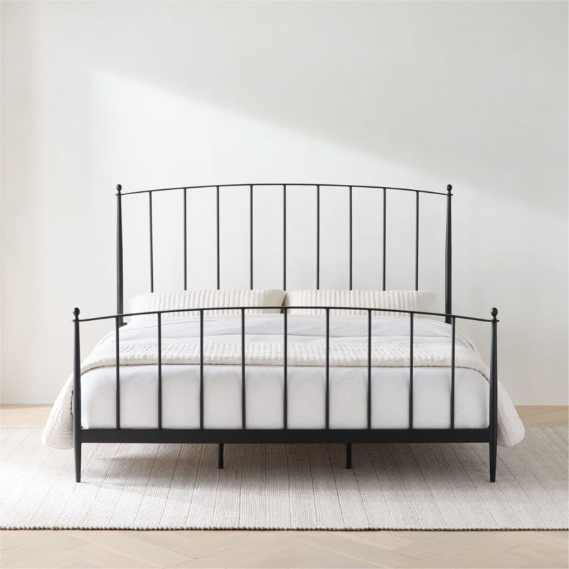Mason Arched Metal Queen Bed - image 2 of 10