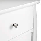 Mason White 5-Drawer Chest + Reviews | Crate & Barrel