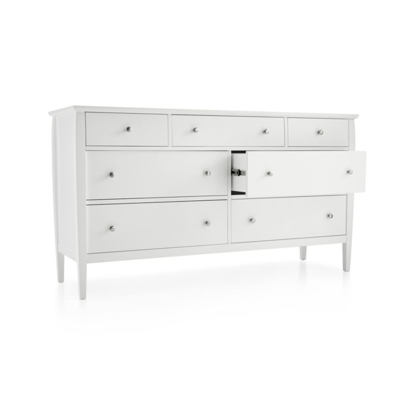 Mason White 7-Drawer Dresser - image 4 of 9