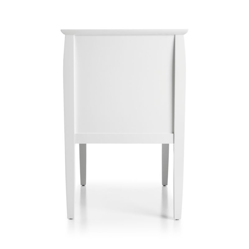 Mason 2-Drawer White Nightstand - image 4 of 8