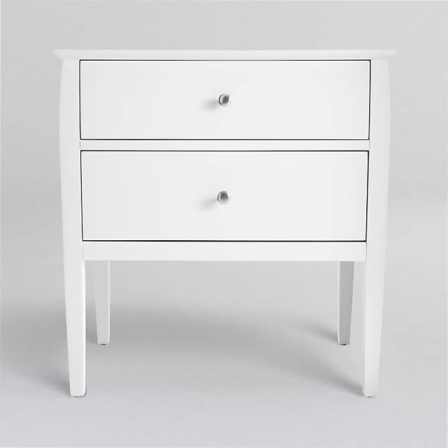Gia Dove Ash Nightstand + Reviews Crate & Barrel Canada