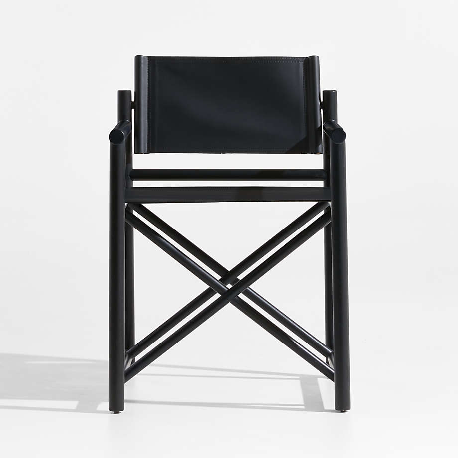 Leather directors deals dining chair