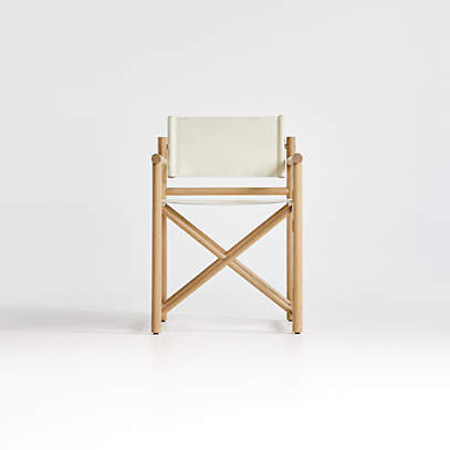 Mast Leather Director s Chair by Leanne Ford Reviews Crate