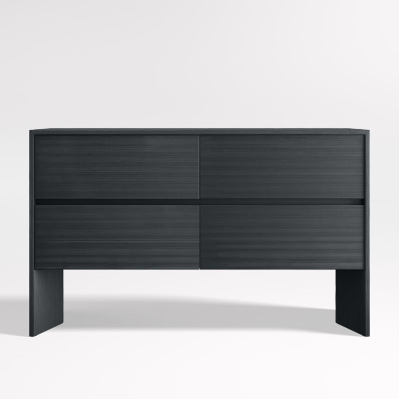 Mataro Black 4-Drawer Dresser
