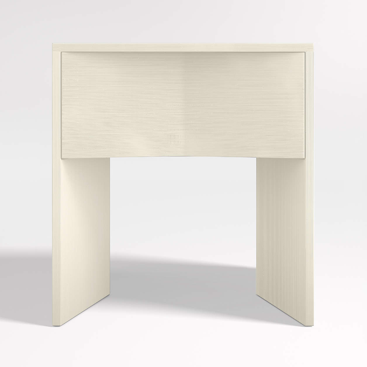 Mataro White Nightstand with Drawer Crate & Barrel Canada