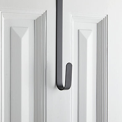 View Matte Black Wreath Hook details