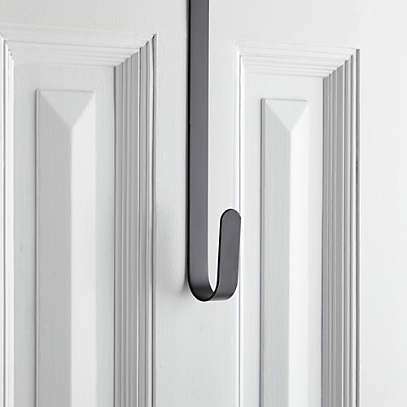 Matte black over the door online hook