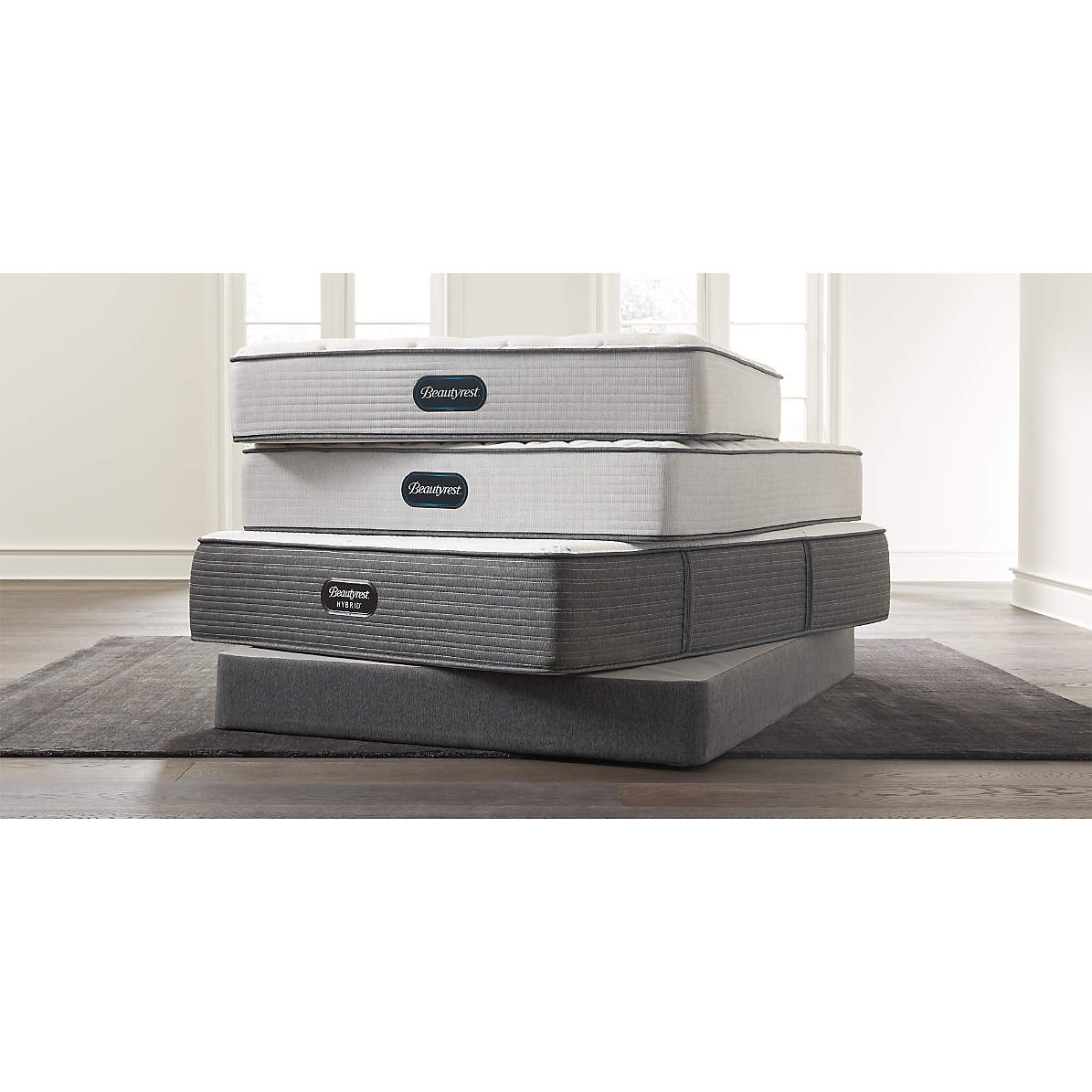 beautyrest br800 medium twin mattress