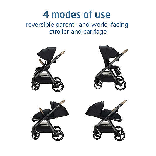 Maxi-Cosi Oxford Cabin Caspian Caviar Lightweight Travel Baby Stroller