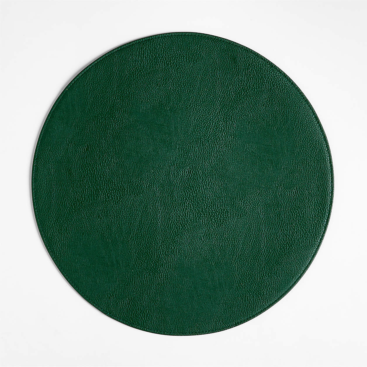 Maxwell Green Round EasyClean Placemat Crate & Barrel Canada