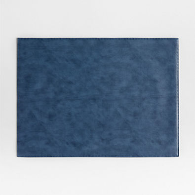 View Maxwell Rectangular Blue Easy-Clean Placemat details