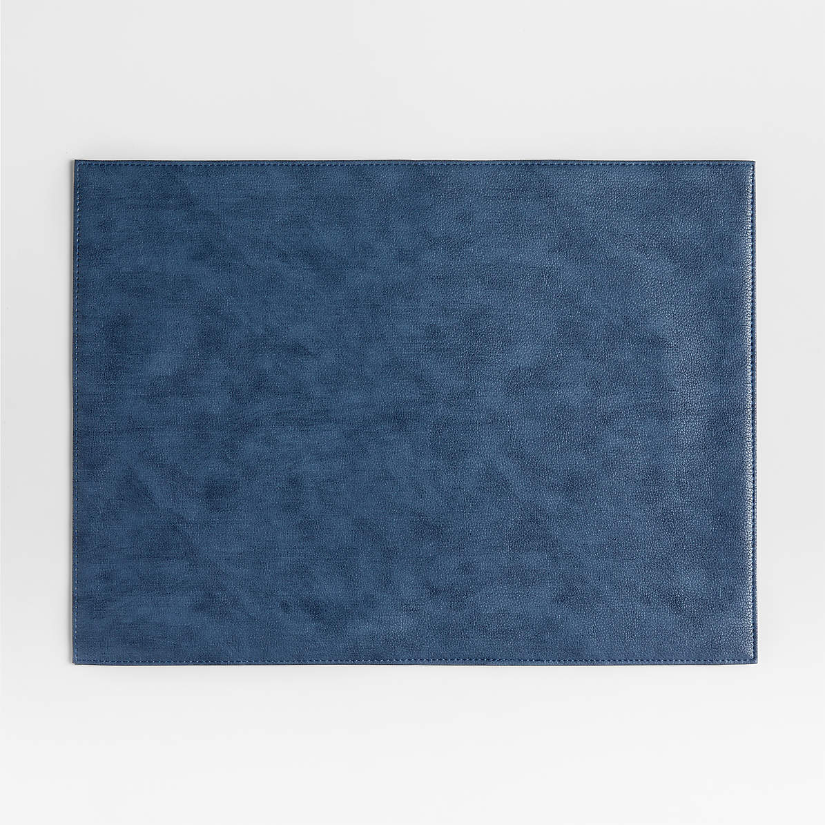 Maxwell Rectangular Blue Easy-Clean Placemat + Reviews | Crate