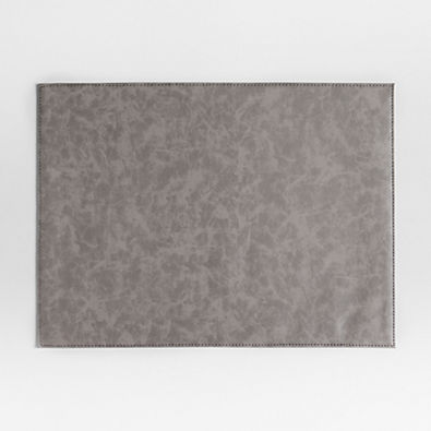 View Maxwell Rectangular Grey Easy-Clean Placemat details