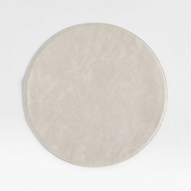 View Maxwell Round Pearl Easy-Clean Placemat details