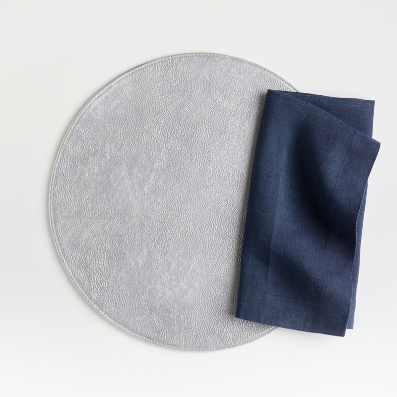 Marin Indigo EUROPEAN FLAX ™-Certified Linen Napkins, Set of 4 - image 6 of 9