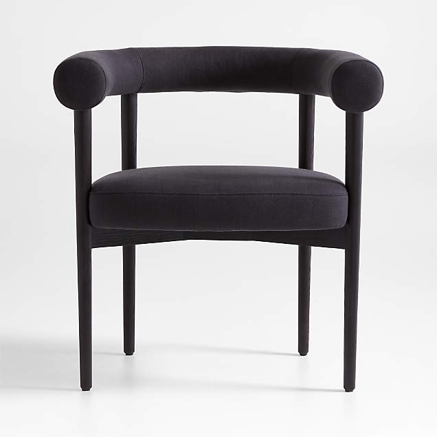 Camille Bouclé Dining Chair + Reviews Crate & Barrel