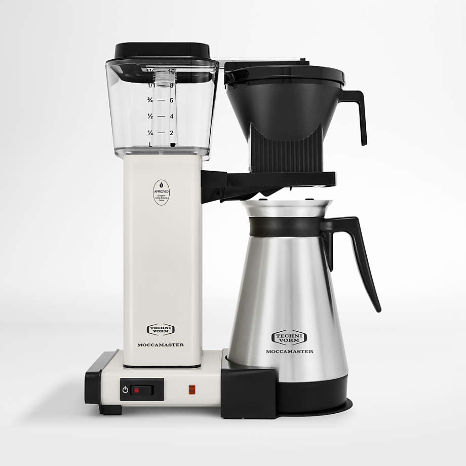 Moccamaster KBGT Thermal Brewer 10-Cup Off-White Coffee Maker +