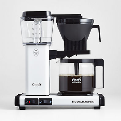 View Moccamaster KBGV Select 10-Cup Glass Brewer Matte White Coffee Maker details